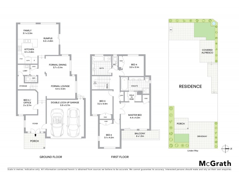 37 Linden Way, Bella Vista NSW 2153 Floorplan