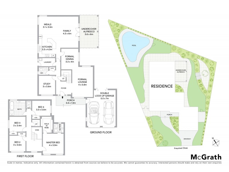 17 Freycinet Close, Dural NSW 2158 Floorplan