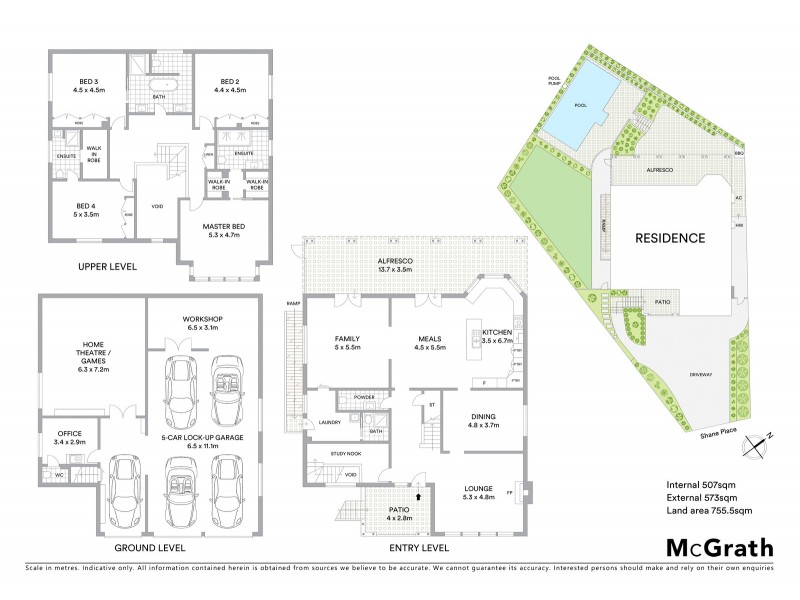 10 Shane Place, Bella Vista NSW 2153 Floorplan