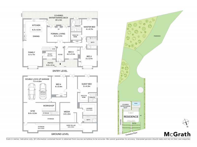 18 Cockatoo Place, Glenorie NSW 2157 Floorplan