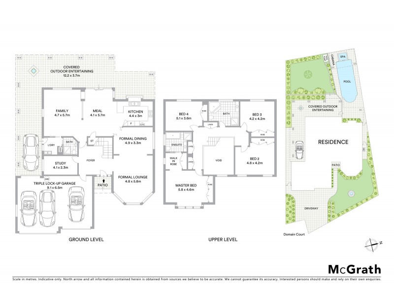 6 Domain Court, Bella Vista NSW 2153 Floorplan