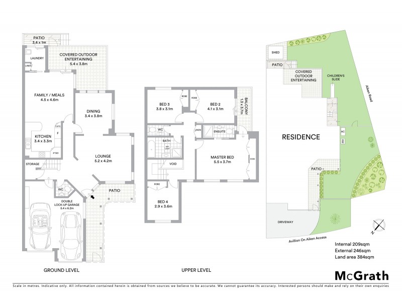 1/129 Aiken Road, West Pennant Hills NSW 2125 Floorplan