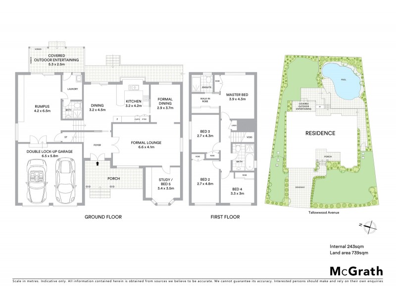 50 Tallowwood Avenue, Cherrybrook NSW 2126 Floorplan