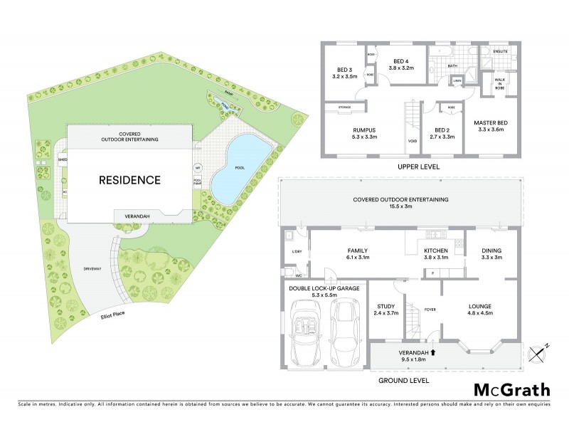 8 Elliott Place, Baulkham Hills NSW 2153 Floorplan
