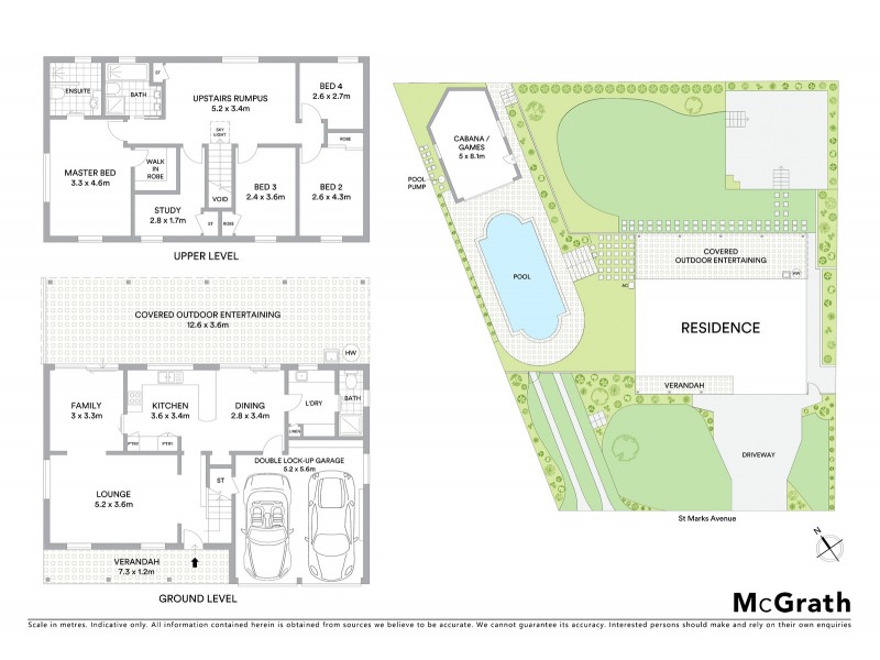23 St Marks Avenue, Castle Hill NSW 2154 Floorplan