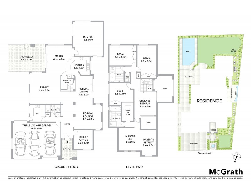 12 Queens Court, Castle Hill NSW 2154 Floorplan