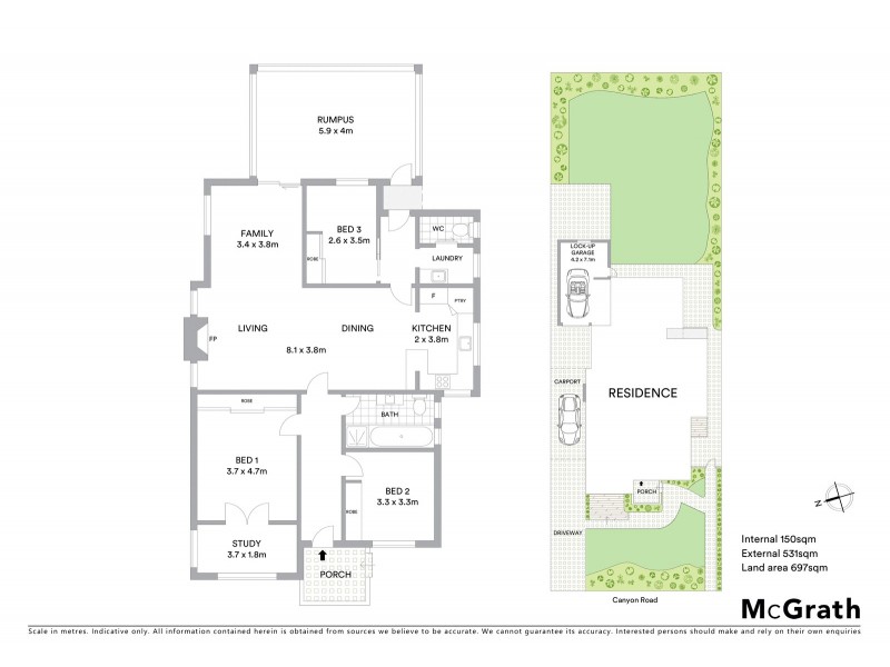 22 Canyon Road, Baulkham Hills NSW 2153 Floorplan