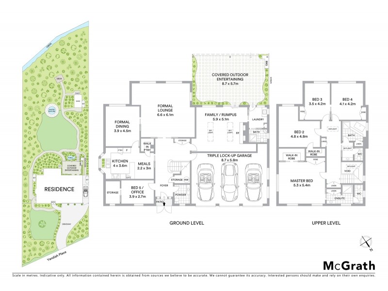 22 Yandiah Place, Castle Hill NSW 2154 Floorplan