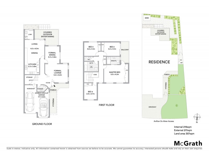 9/129 Aiken Road, West Pennant Hills NSW 2125 Floorplan