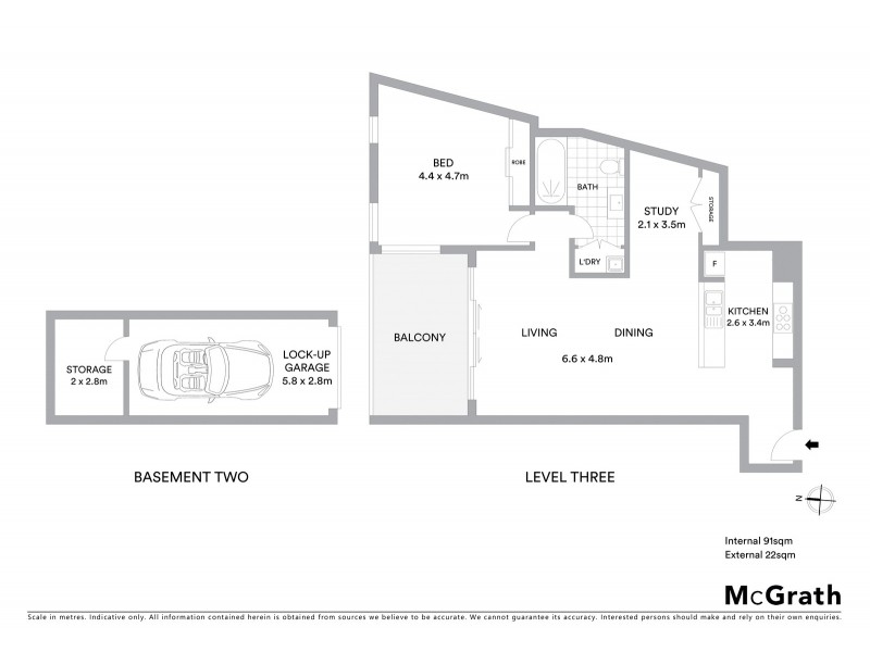 43/1 Russell Street, Baulkham Hills NSW 2153 Floorplan