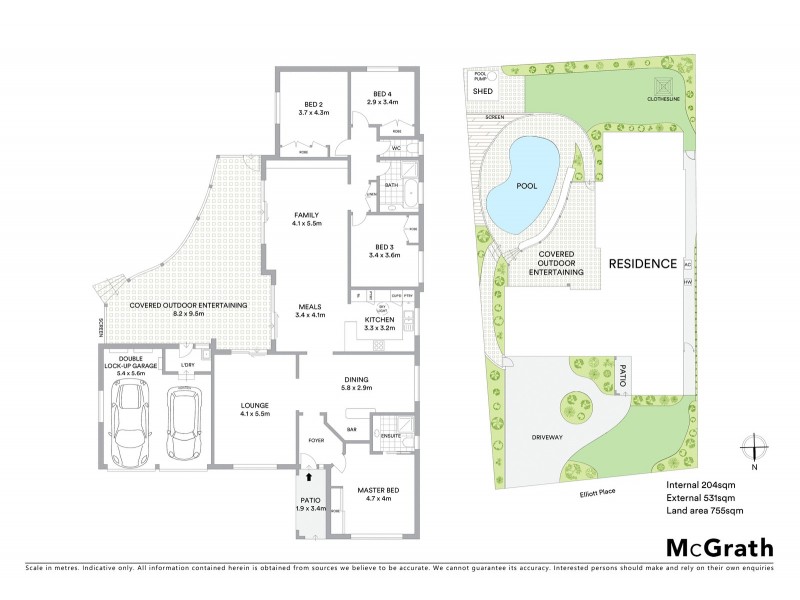 3 Elliott Place, Baulkham Hills NSW 2153 Floorplan