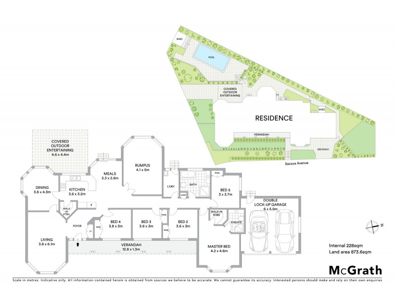 22 Sacoya Avenue, Bella Vista NSW 2153 Floorplan