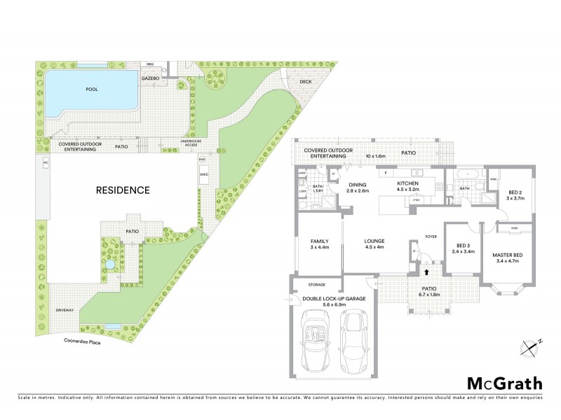 11 Coonardoo Place, Castle Hill NSW 2154 Floorplan