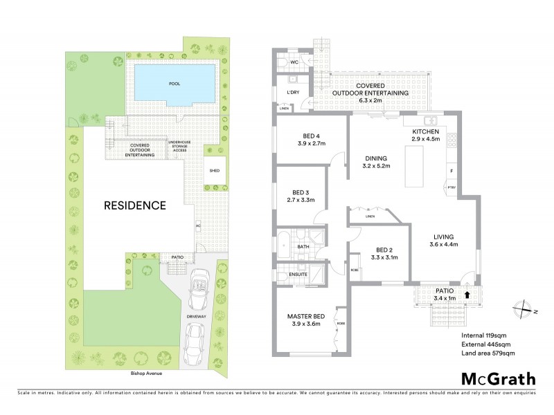 7 Bishop Avenue, West Pennant Hills NSW 2125 Floorplan
