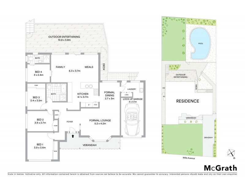 1 Wills Avenue, Castle Hill NSW 2154 Floorplan