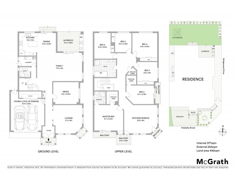 1 Falabella Street, Beaumont Hills NSW 2155 Floorplan