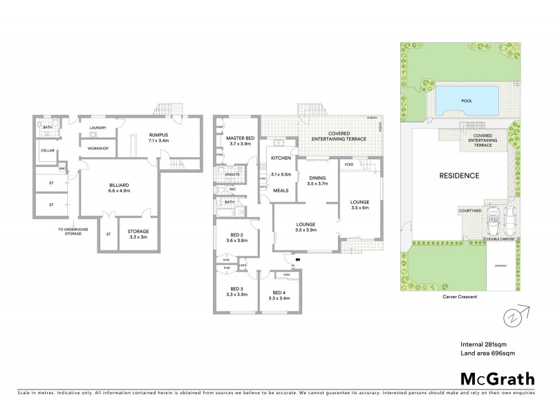 17 Carver Crescent, Baulkham Hills NSW 2153 Floorplan