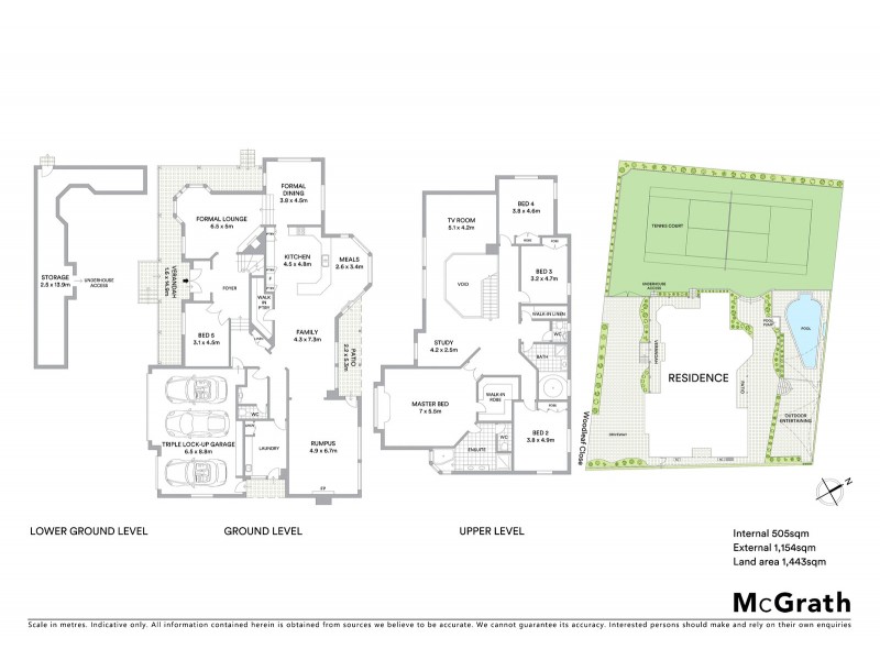 3 Woodleaf Close, West Pennant Hills NSW 2125 Floorplan