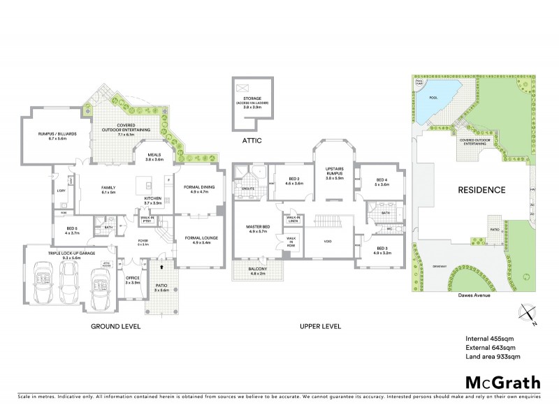 10 Dawes Avenue, Castle Hill NSW 2154 Floorplan