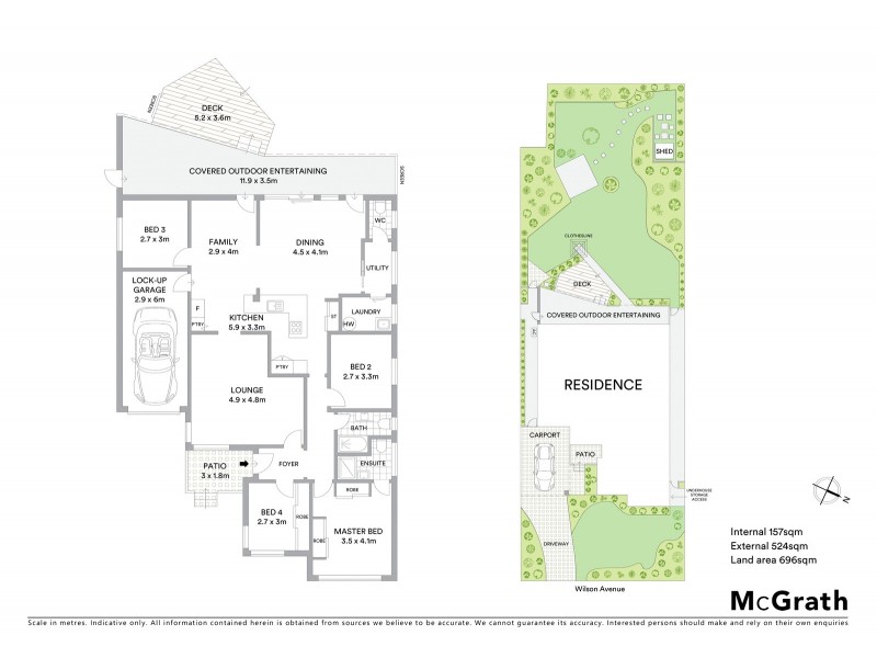24 Wilson Avenue, Winston Hills NSW 2153 Floorplan