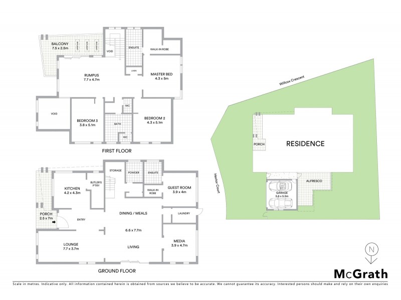 21 Hector Court, Kellyville NSW 2155 Floorplan