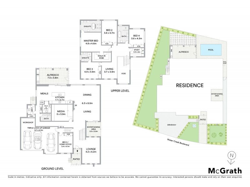 19 Water Creek Boulevard, Kellyville NSW 2155 Floorplan