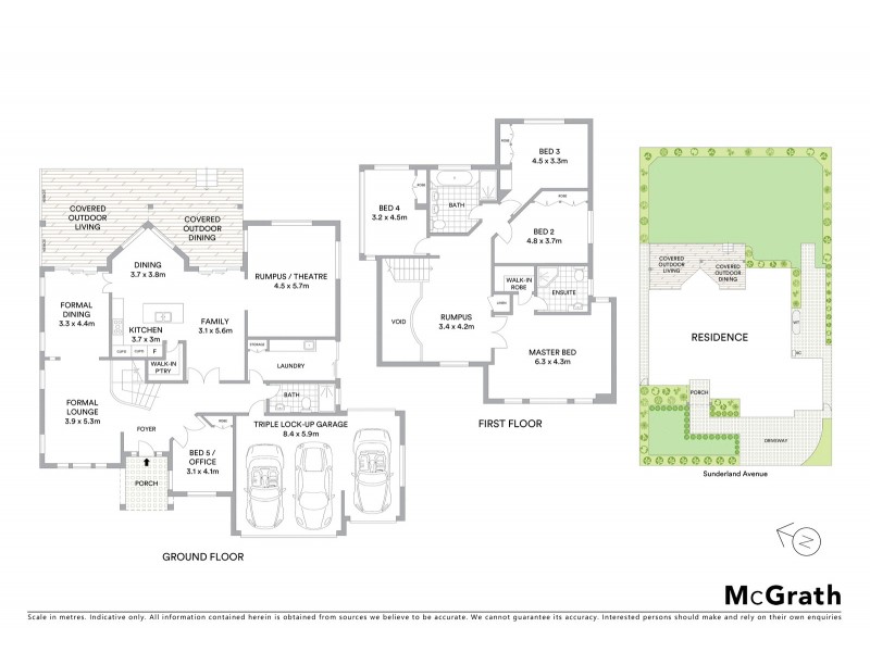 6 Sunderland Avenue, Castle Hill NSW 2154 Floorplan