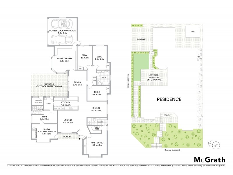 94 Bingara Crescent, Bella Vista NSW 2153 Floorplan