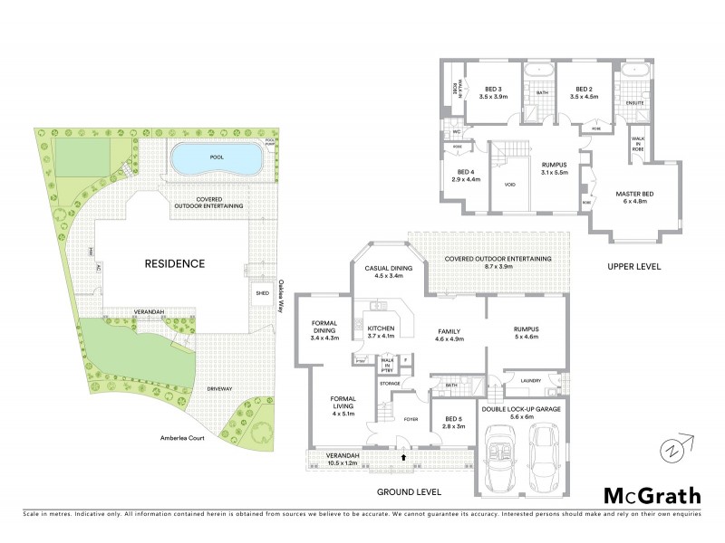 12 Amberlea Court, Castle Hill NSW 2154 Floorplan