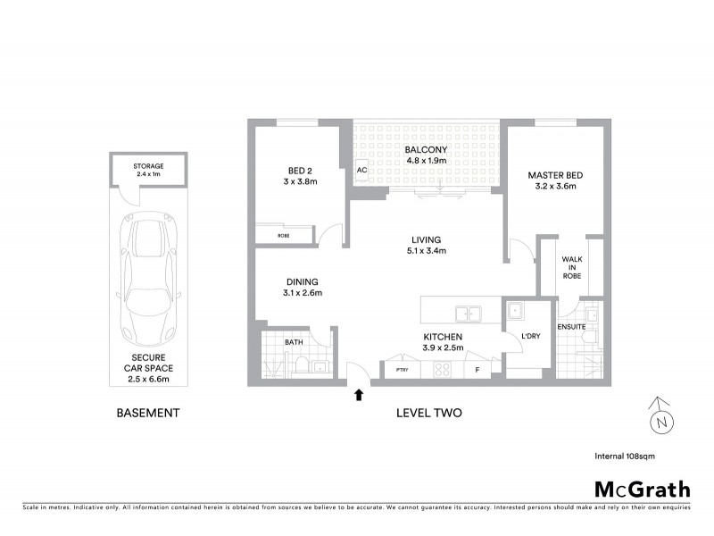 235/64 River Road, Ermington NSW 2115 Floorplan