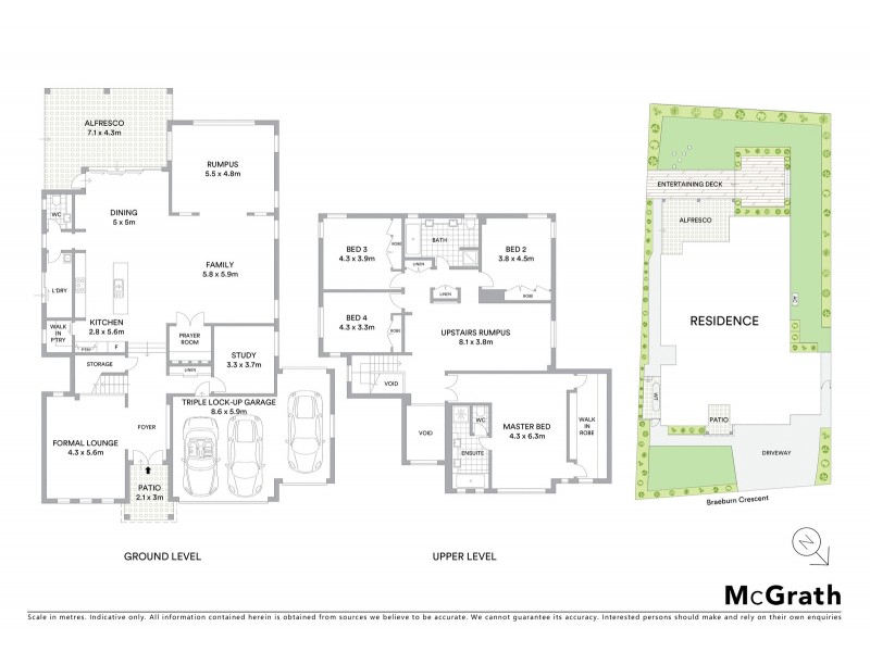 14 Braeburn Crescent, Bella Vista NSW 2153 Floorplan
