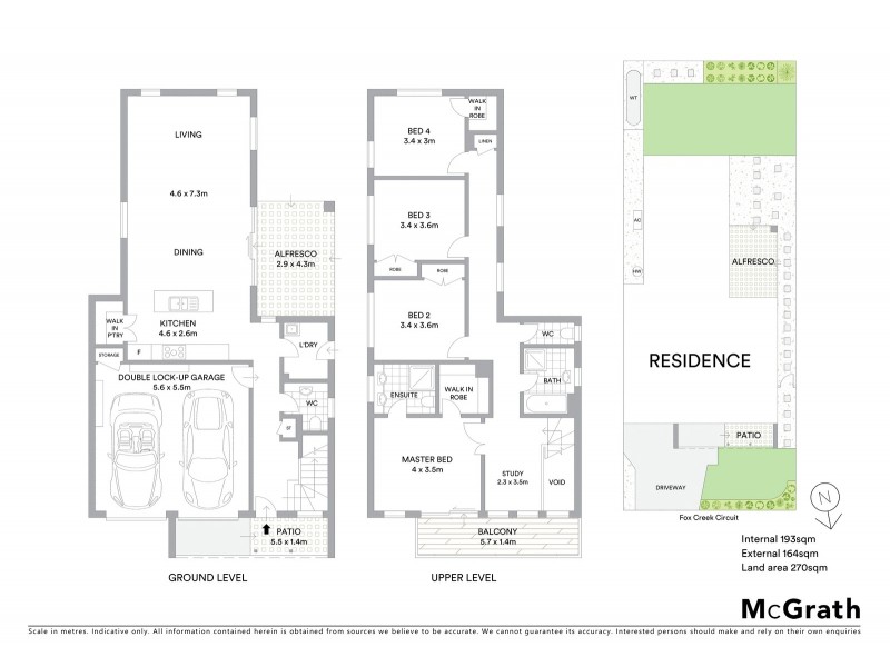 22 Fox Creek Circuit, Kellyville NSW 2155 Floorplan