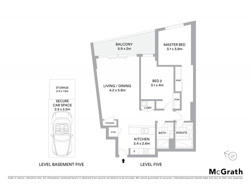 508/299 Old Northern Road, Castle Hill NSW 2154 Floorplan