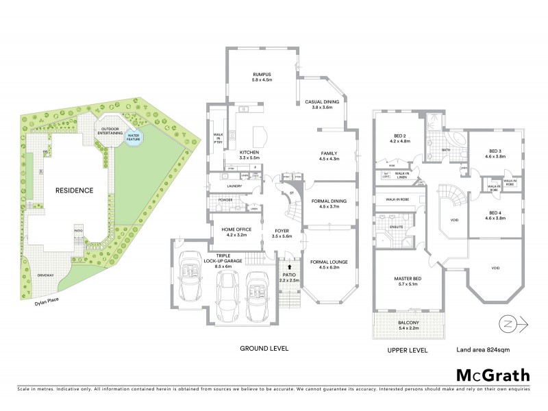 8 Dylan Place, West Pennant Hills NSW 2125 Floorplan