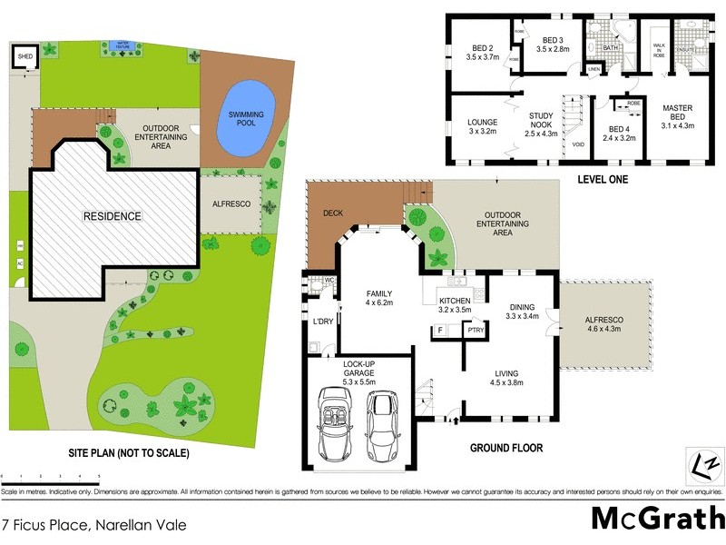 7 Ficus Place, Narellan Vale NSW 2567 Floorplan
