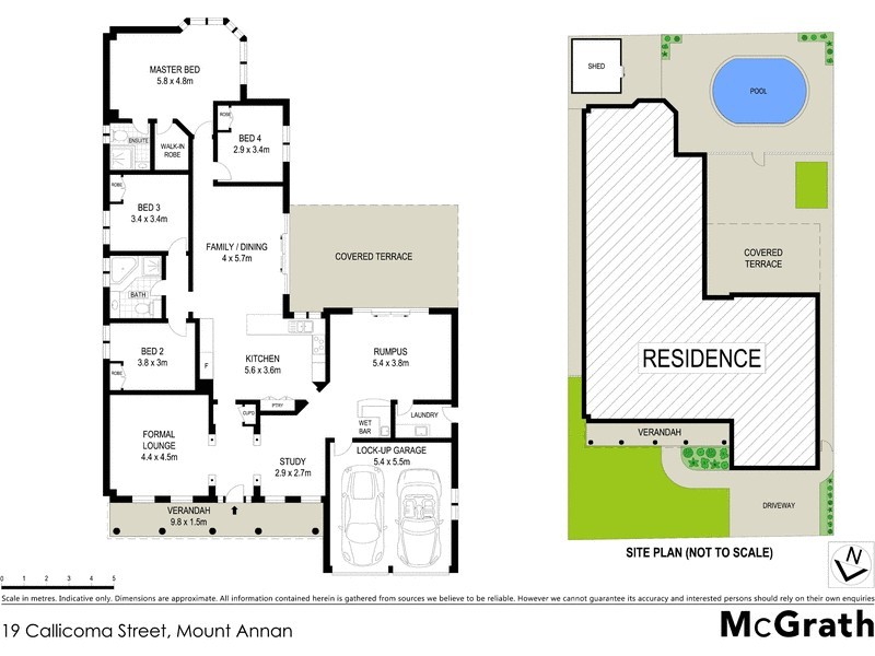 19 Callicoma Street, Mount Annan NSW 2567 Floorplan