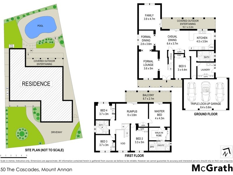 50 The Cascades, Mount Annan NSW 2567 Floorplan