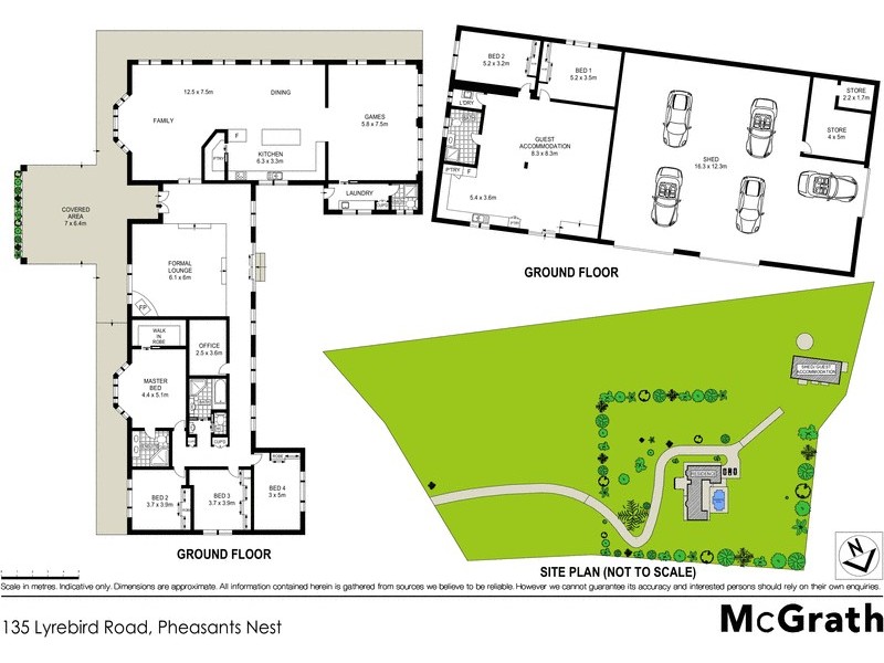 135 Lyrebird Road, Pheasants Nest NSW 2574 Floorplan