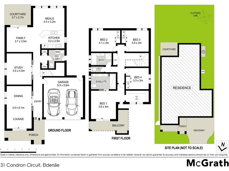 31 Condron Circuit, Elderslie NSW 2570 Floorplan
