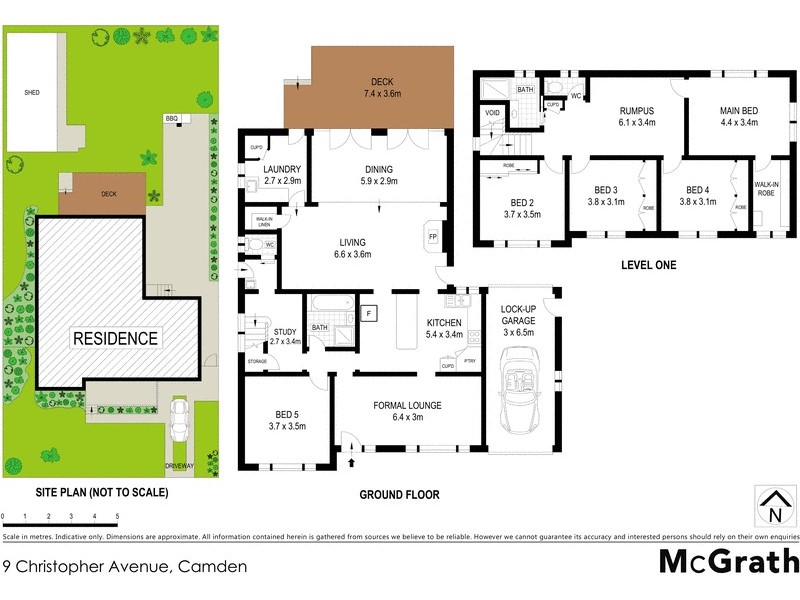 9 Christopher Avenue, Camden NSW 2570 Floorplan