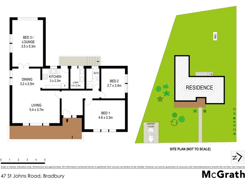 47 St Johns Road, Bradbury NSW 2560 Floorplan