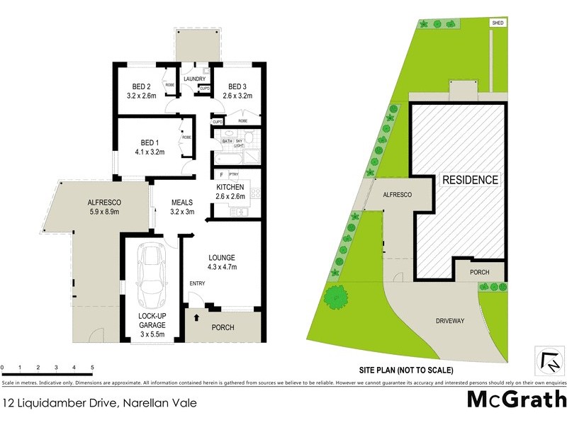 12 Liquidamber Drive, Narellan Vale NSW 2567 Floorplan