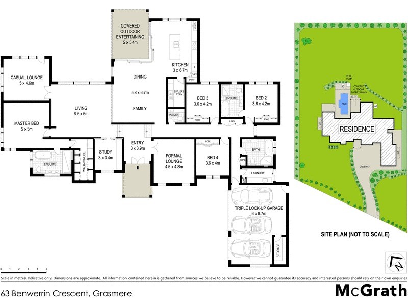 63 Benwerrin Crescent, Grasmere NSW 2570 Floorplan