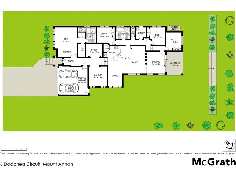 6 Dodonea Circuit, Mount Annan NSW 2567 Floorplan