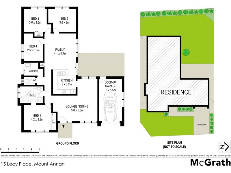 15 Lacy Place, Mount Annan NSW 2567 Floorplan
