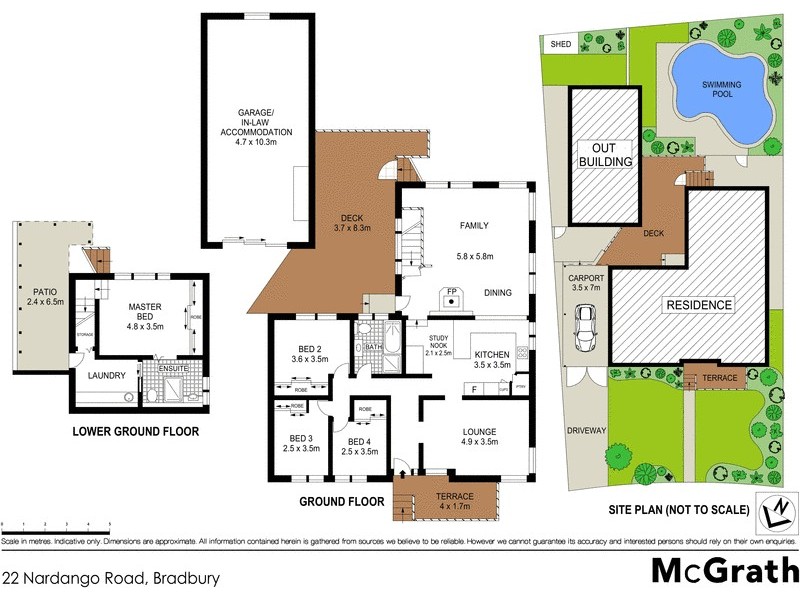 22 Nardango Road, Bradbury NSW 2560 Floorplan