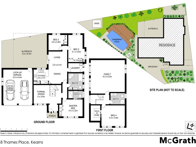 8 Thames Place, Kearns NSW 2558 Floorplan