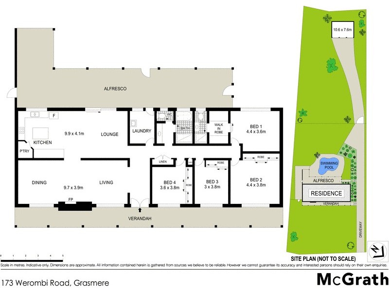 173 Werombi Road, Grasmere NSW 2570 Floorplan