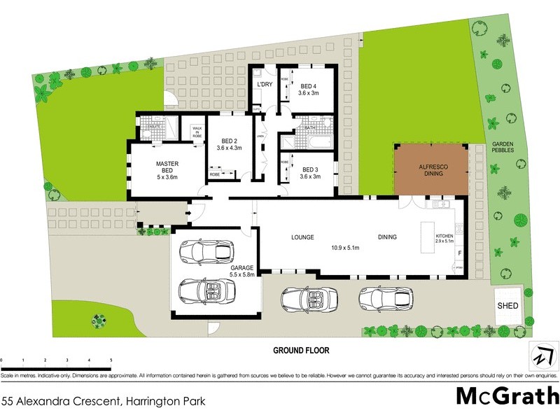 55 Alexandra Crescent, Harrington Park NSW 2567 Floorplan