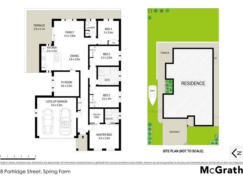 8 Partridge Street, Spring Farm NSW 2570 Floorplan